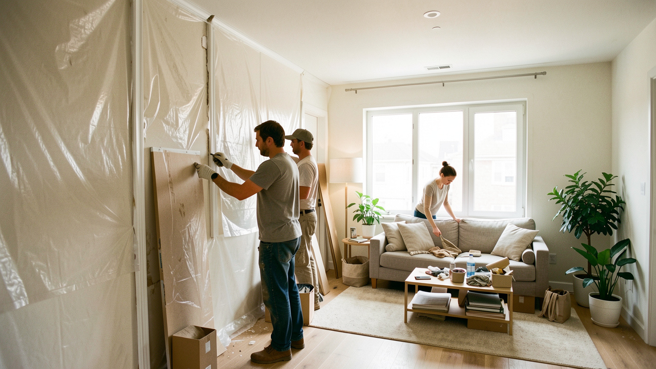 Organisation des travaux en appartement occupé : le guide pratique